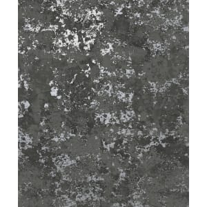 Holden Decor Obsidian Charcoal & Silver Wallpaper - 10.05m x 53cm