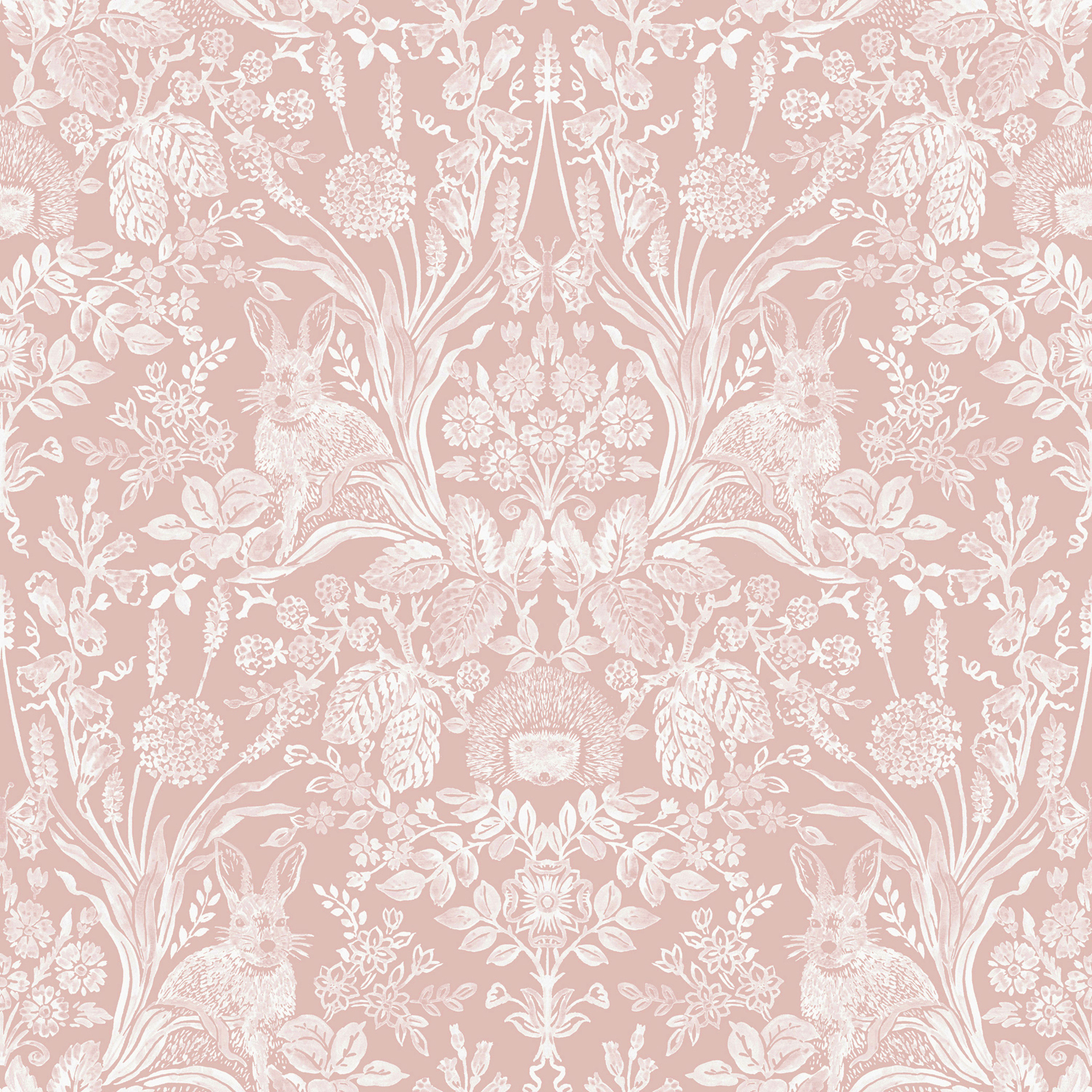 Image of Holden Decor Harlen Coral Wallpaper - 10.05m x 53cm