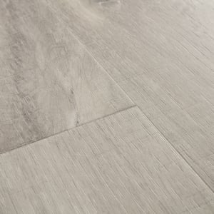 Quick-Step Magnifico Canyon Grey Oak with Sawcuts Rigid Luxury Vinyl Flooring with Integrated Underlay - 2.128m2