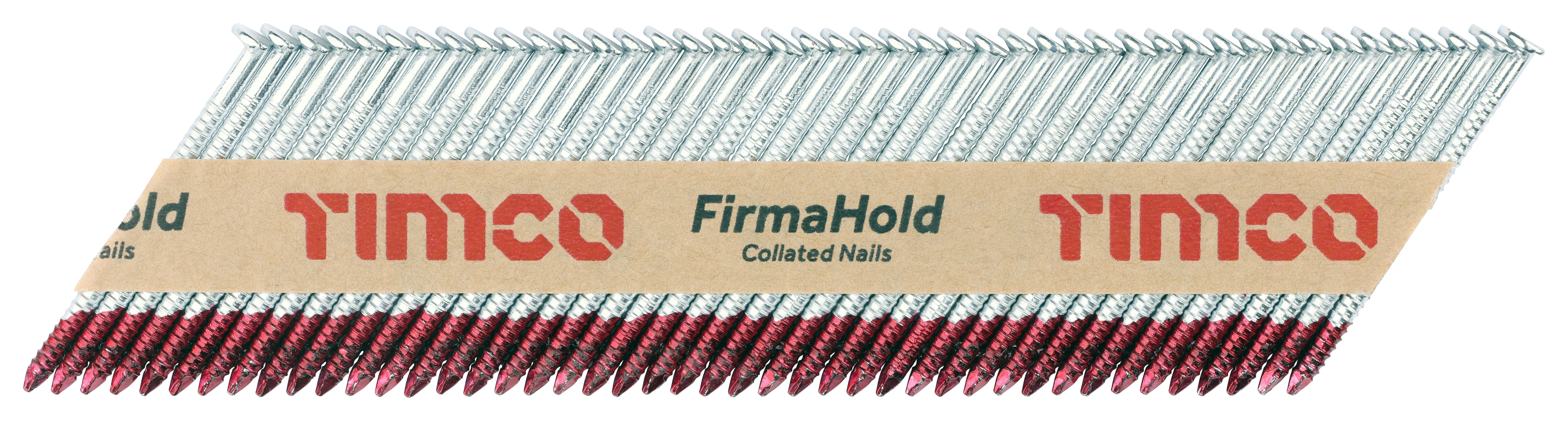 FirmaHold Ring Shank FirmaGalv Collated Clipped Head Nails - 2.8 x 50mm