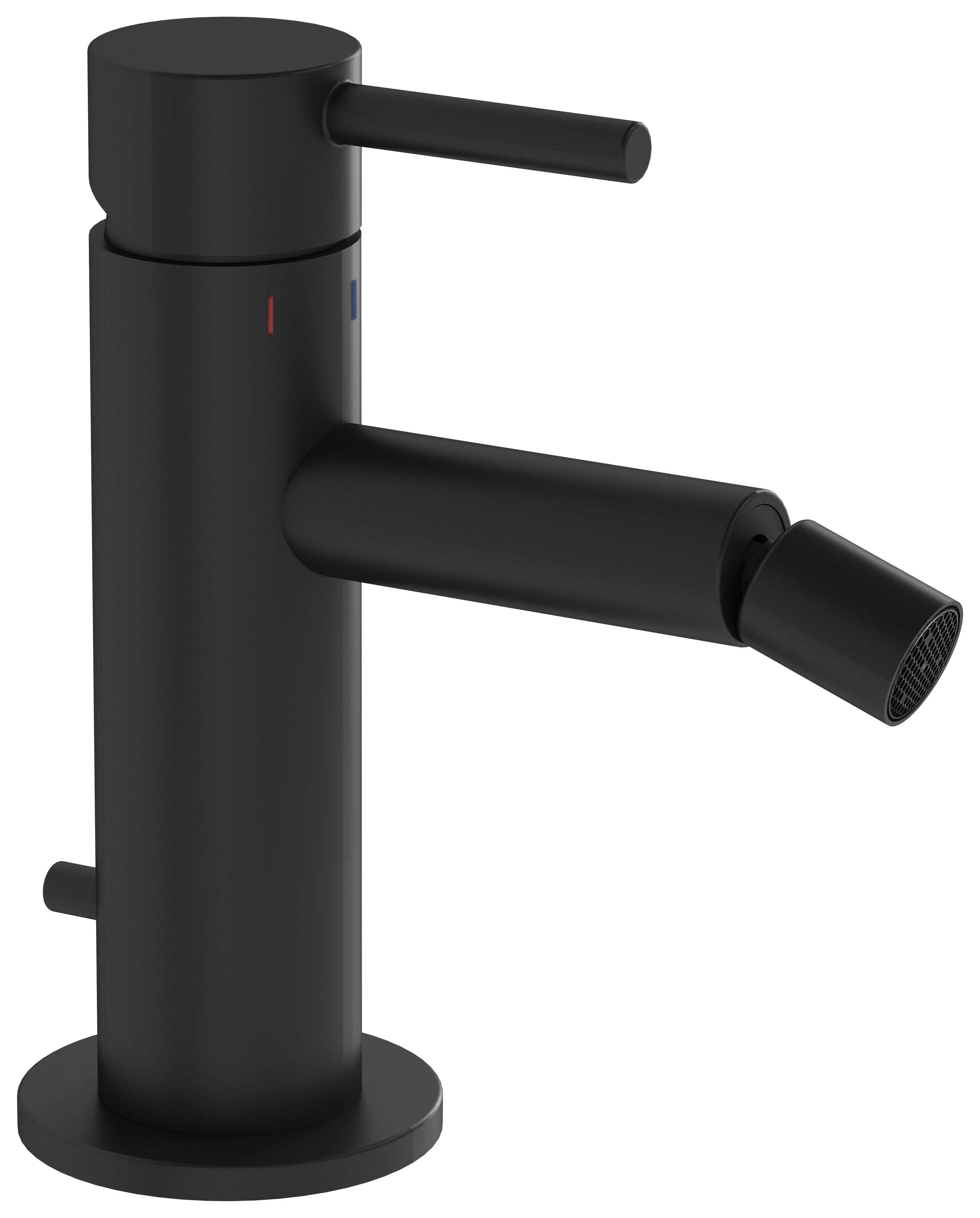 Vitra Origin Single Bidet Mixer Tap - Matt Black