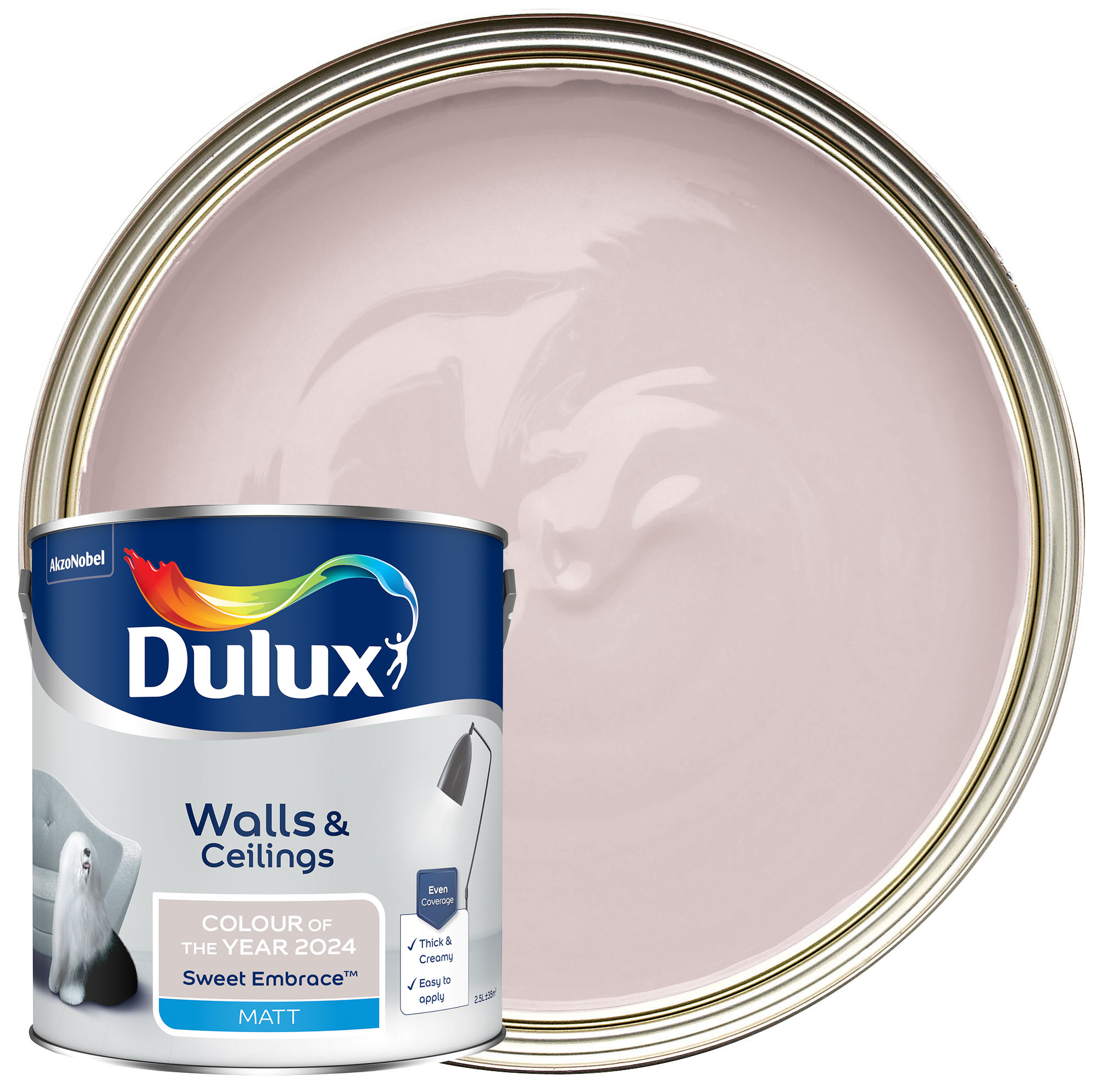 Dulux Colour of the Year 2024 Sweet Embrace