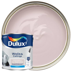 Dulux Colour of the Year 2024 Sweet Embrace Matt Emulsion Paint - 2.5L