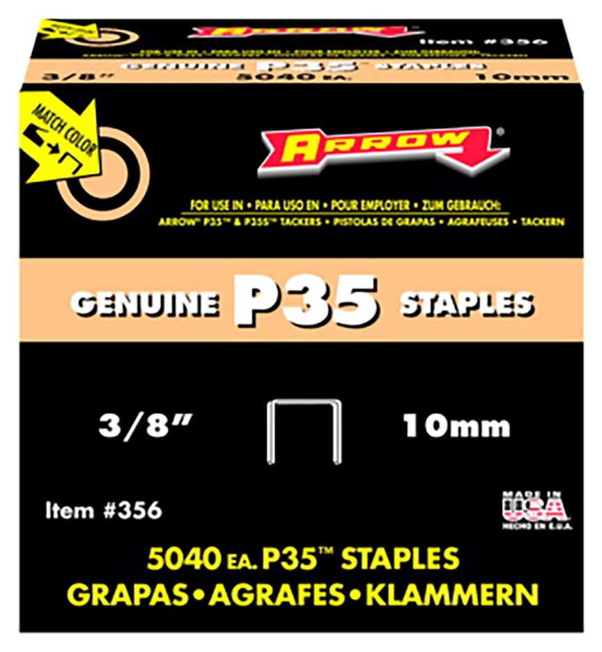 Arrow P35 Heavy Duty Staples 10mm (3/8in) Pack of 5040 Wickes.co.uk
