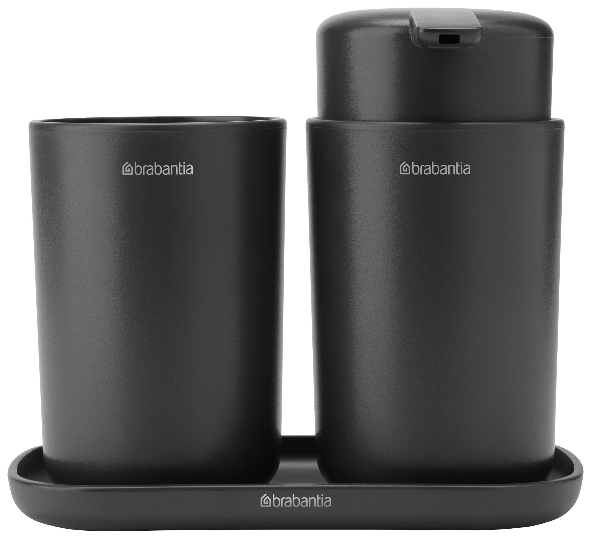 Brabantia ReNew Bathroom Accessory Set of 3 - Dark Grey