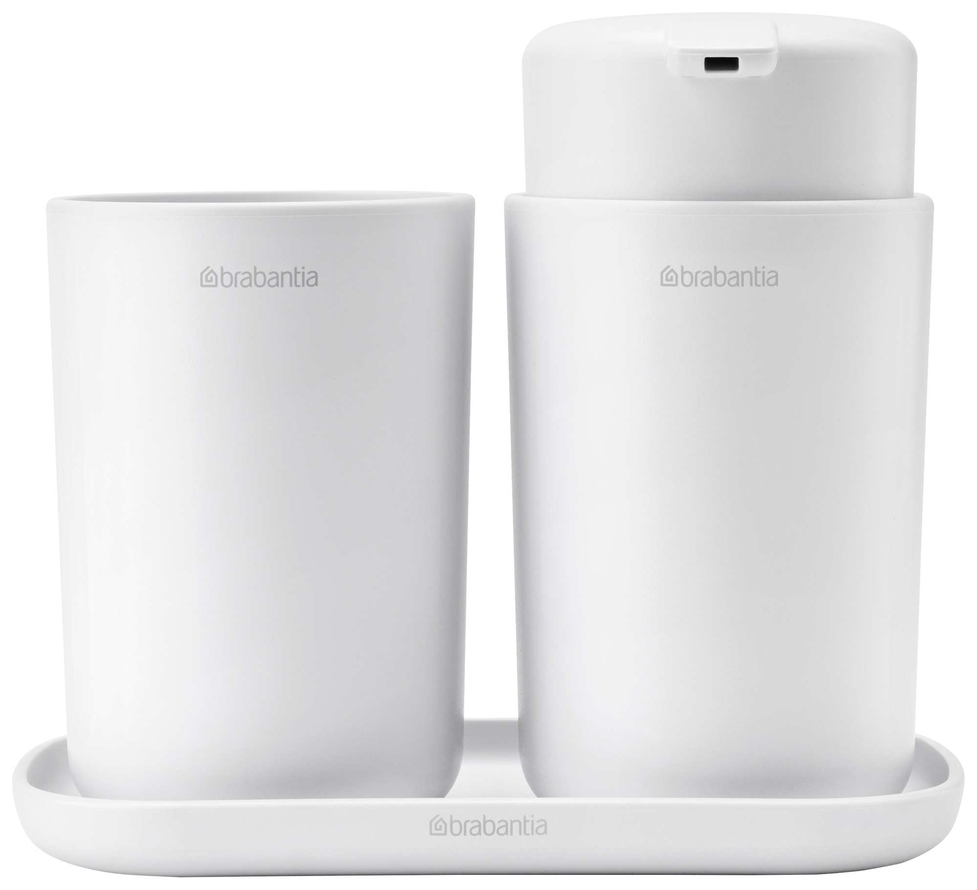 Brabantia ReNew Bathroom Accessory Set of 3 - White