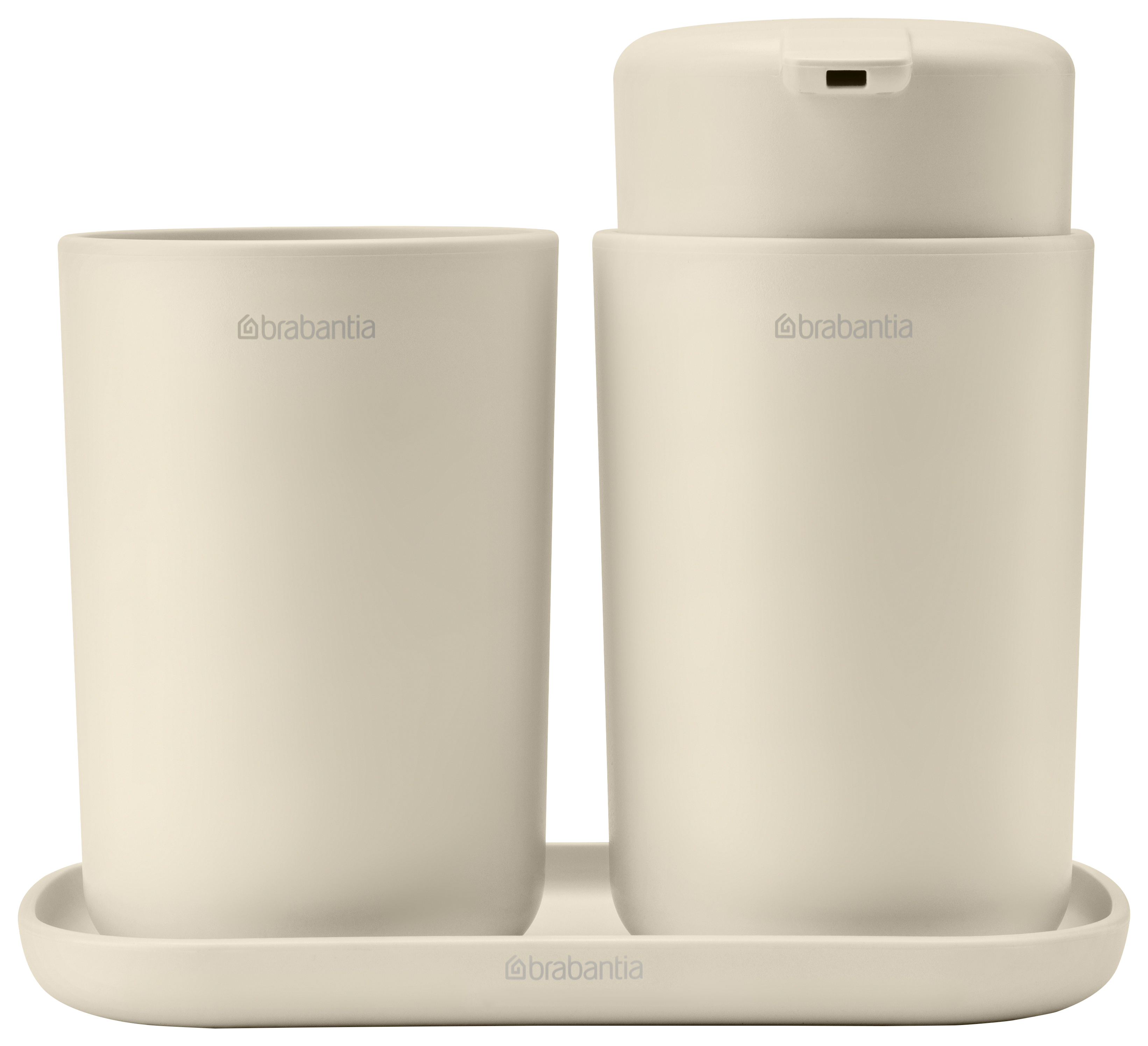Brabantia ReNew Bathroom Accessory Set of 3 - Beige