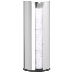 Brabantia ReNew Toilet Roll Dispenser - Brilliant Steel