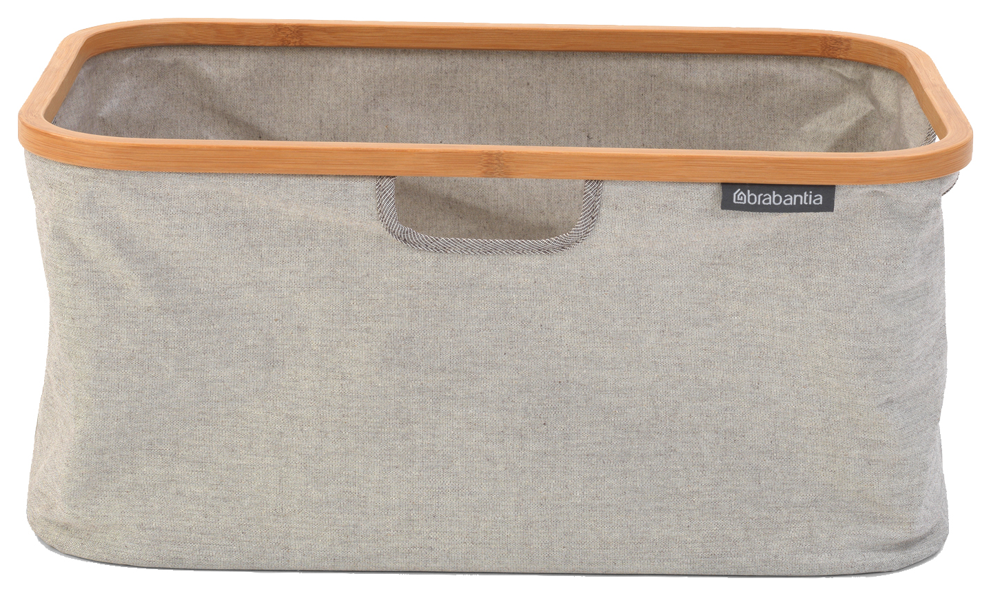 Brabantia Foldable Grey Laundry Basket - 40L