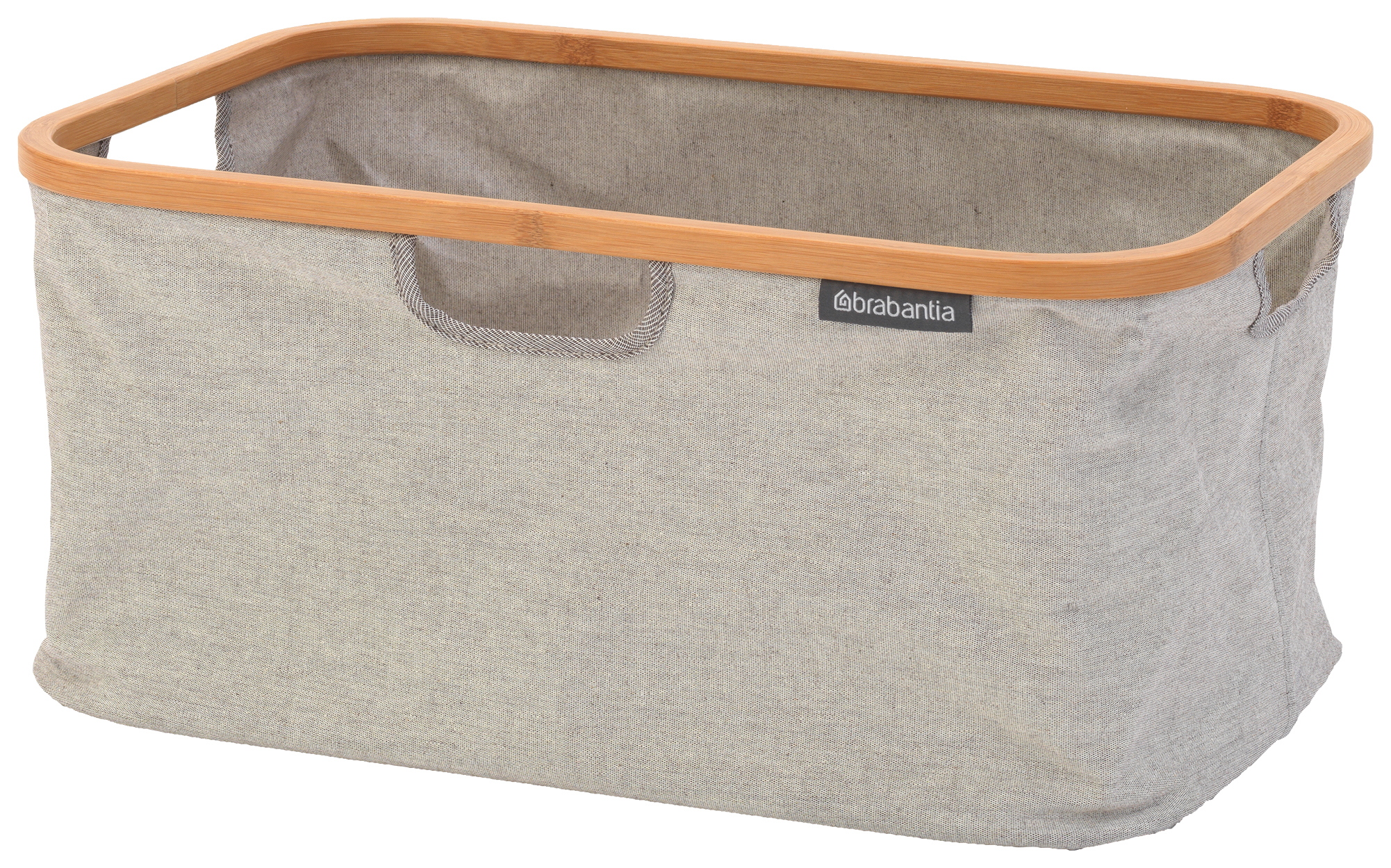 Brabantia Foldable Grey Laundry Basket - 40L