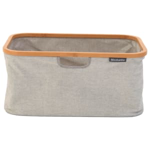 Brabantia Foldable Grey Laundry Basket - 40L