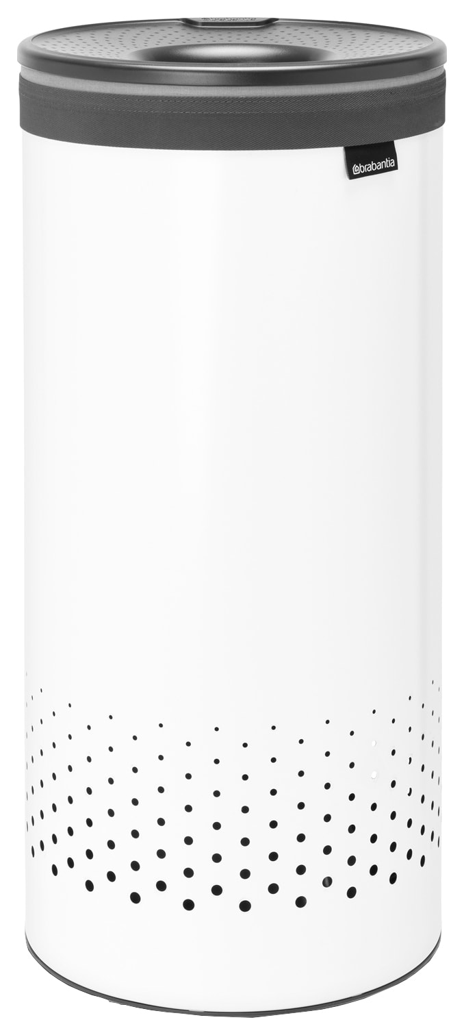 Brabantia White Laundry Bin Wickes.co.uk