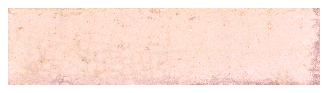 Wickes Boutique Wisteria Rustic Pink Gloss Ceramic Wall Tile 300x75mm - Cut Sample