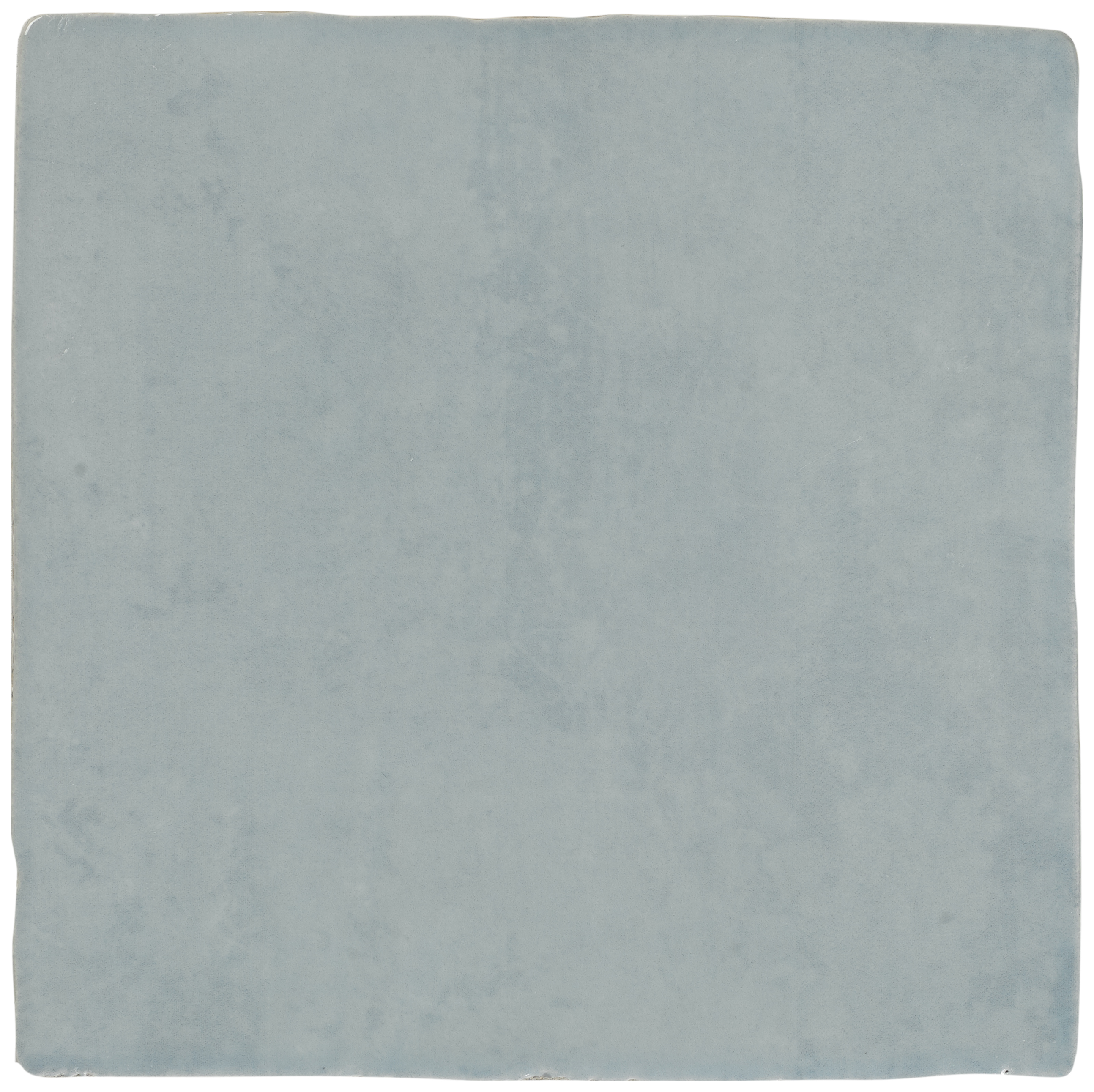 Wickes Boutique Flora Light Blue Gloss Ceramic Wall Tile - Cut Sample