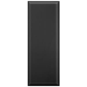 Wickes Boutique Camden Charcoal Gloss Ceramic Wall Tile - 150 x 400mm - Cut Sample