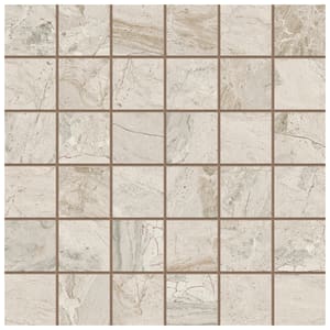 Wickes Boutique Harmony Natural Matt Porcelain Wall & Floor Tile - 300 x 300mm - Cut Sample