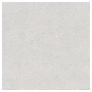 Wickes Boutique Calatrava Light Grey Matt Porcelain Floor Tile - Cut Sample