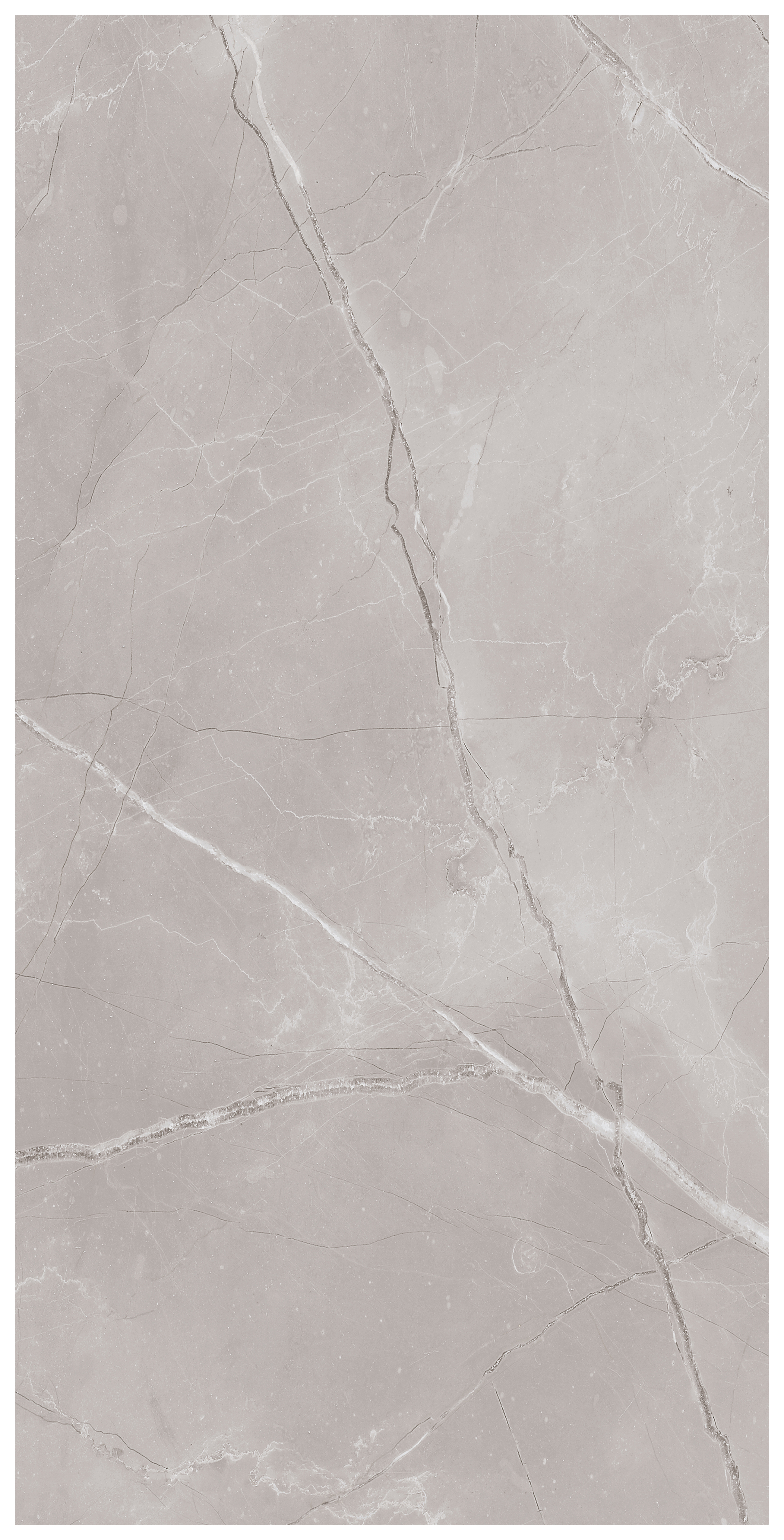 Wickes Boutique Porto Grey Satin Ceramic Wall Tile - Cut Sample