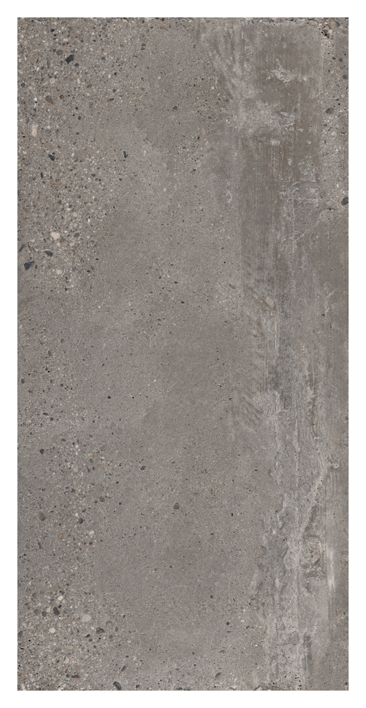 Wickes Boutique Concrete Pebble Matt Porcelain Wall & Floor Tile - Cut Sample