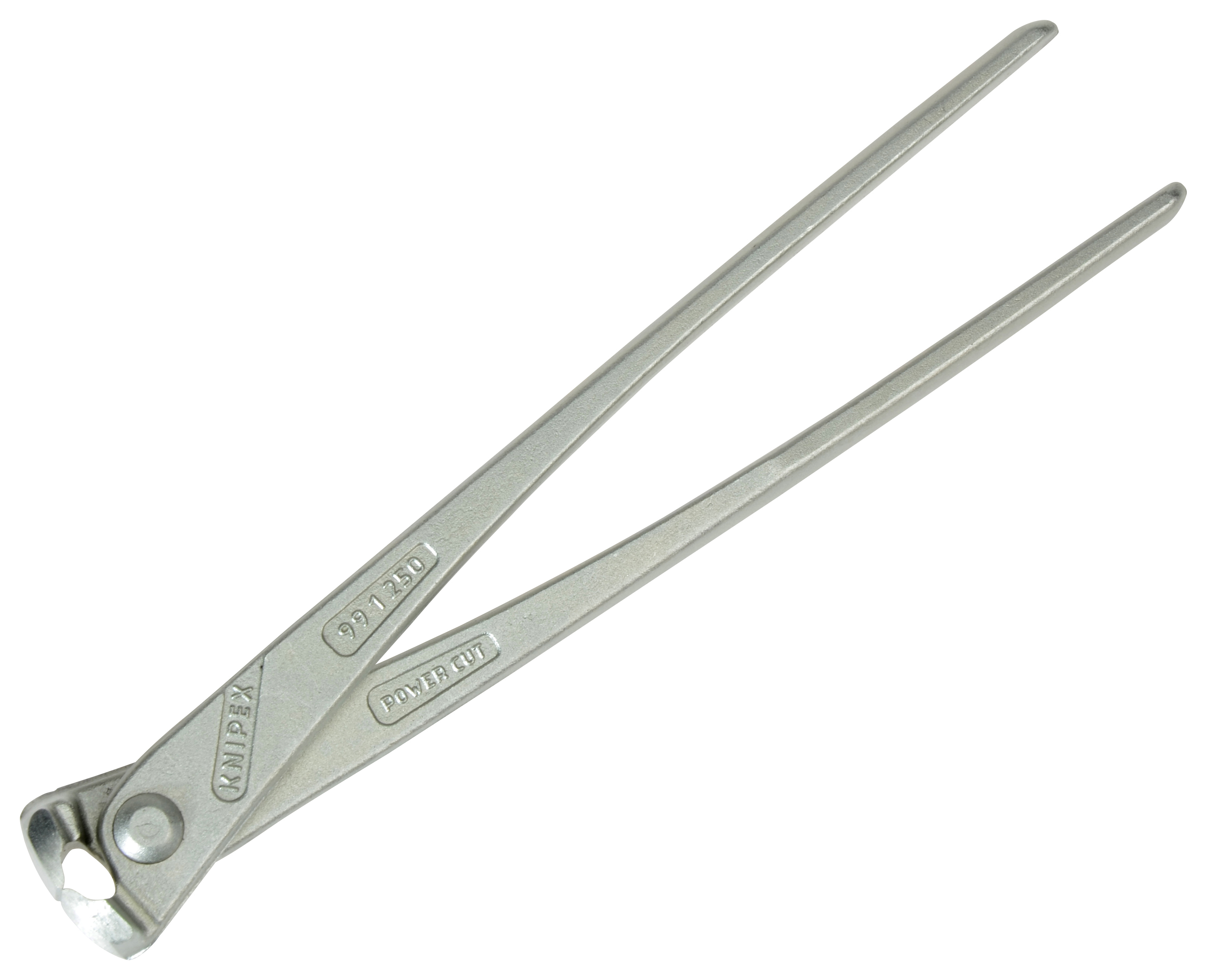 Knipex KPX9914250 10" Bright Zinc Plated High Leverage Concreter's Nippers - 250mm