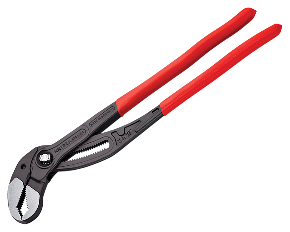 Knipex KPX8701400 16" XL Cobra PVC Grip Water Pump Pliers - 400mm