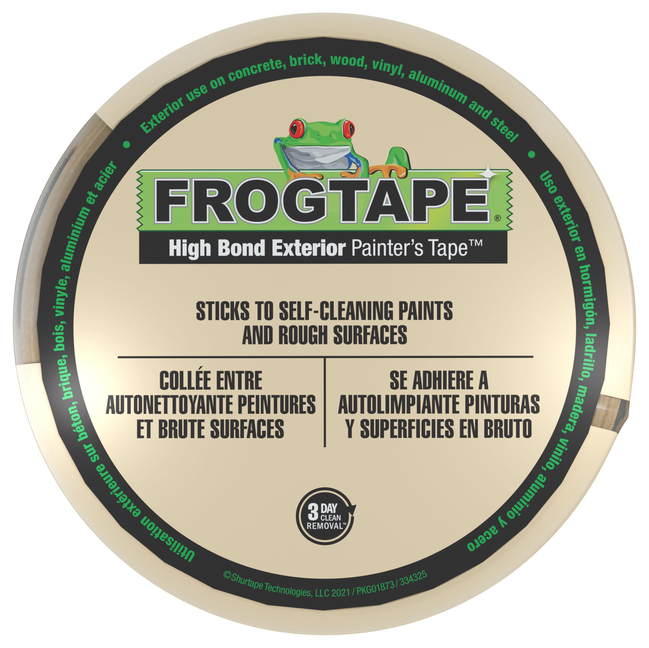 FrogTape High Bond Exterior Masking Tape 36mm x 55m Wickes.co.uk