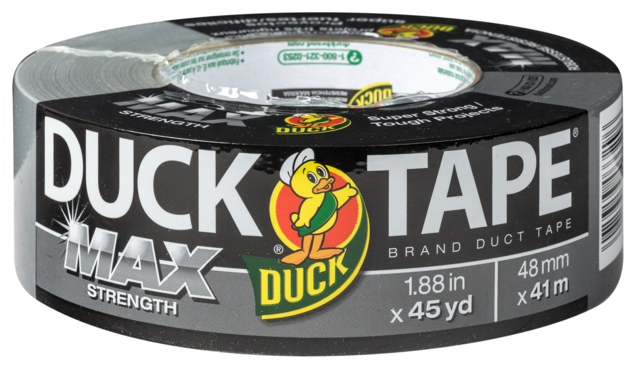 Duck Max Strength Silver Cloth Tape - 48mm x 41m