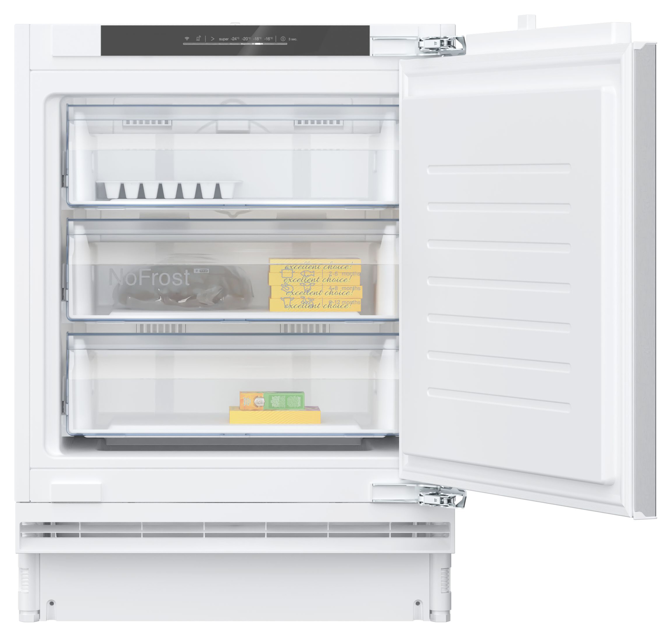 NEFF GU7212FE0G N50 Built Under Integrated Freezer - White