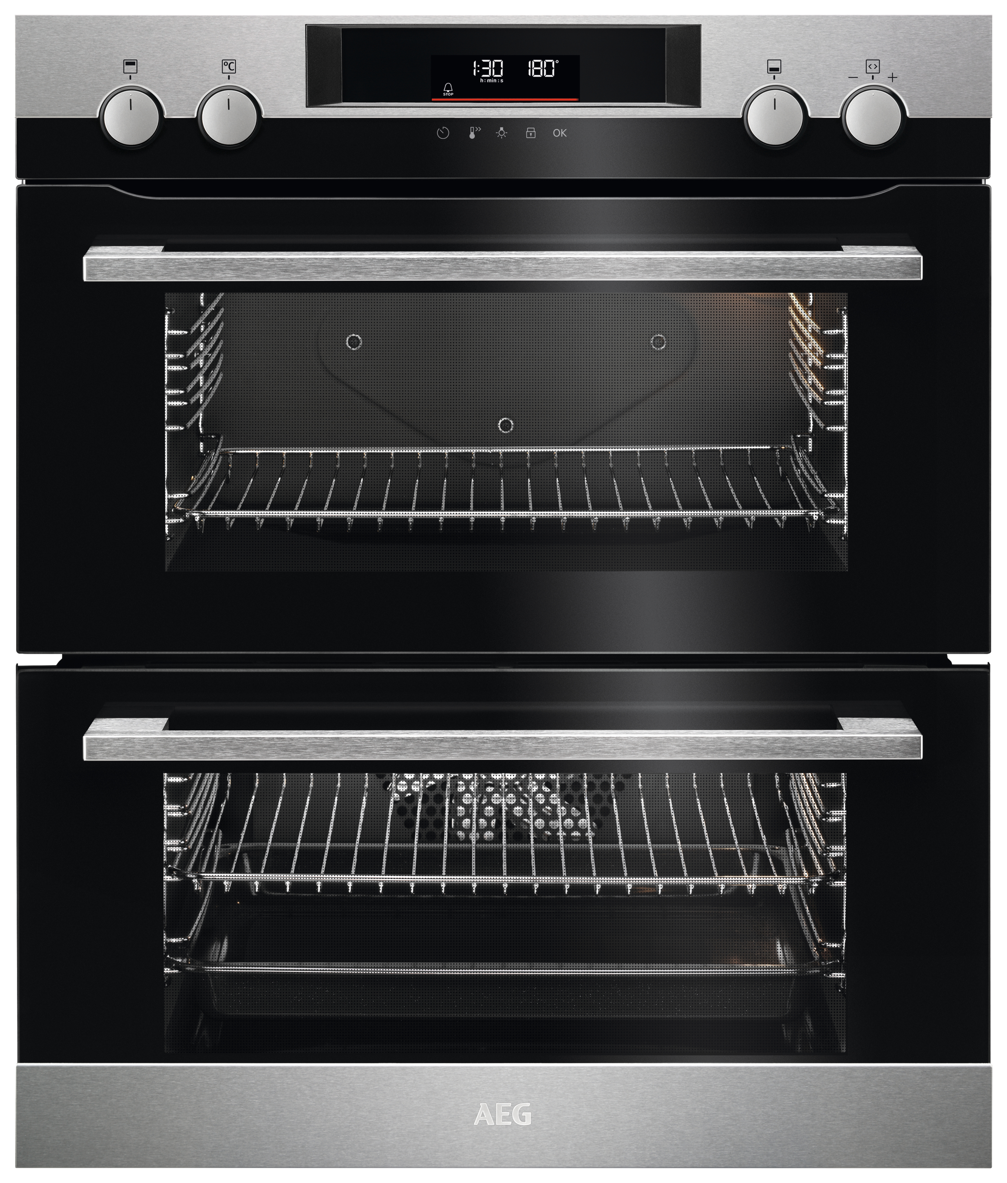 AEG DUK531160M Built-Under Catalytic Double Oven -Stainless Steel