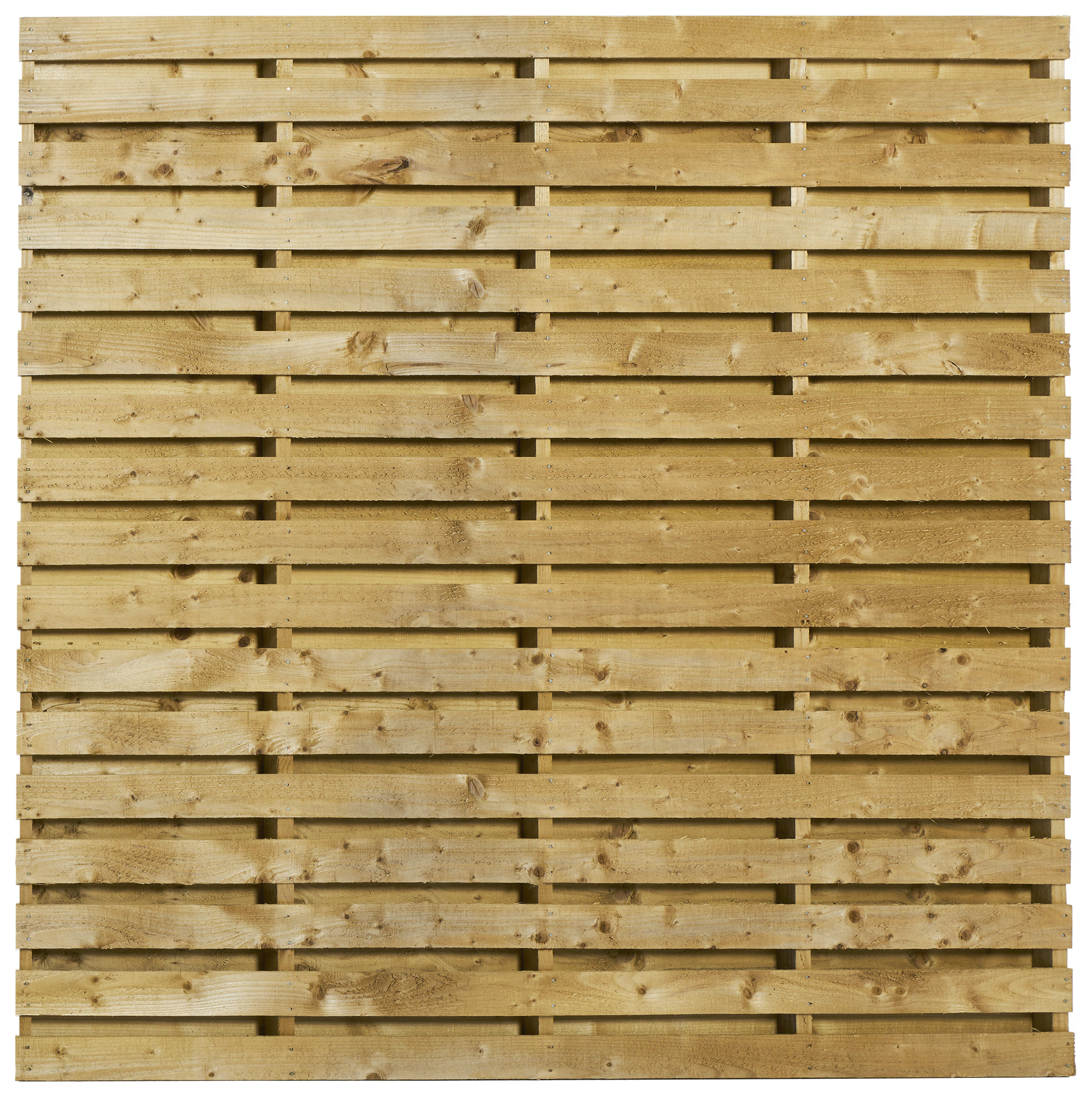 Forest Garden Urban Edge Fence Panel - 1828 x 1828mm - 6 x