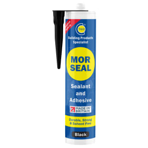 Morseal Black Premium Hybrid Sealant & Adhesive - 290ml
