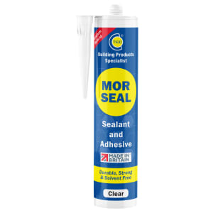 Morseal Clear Premium Hybrid Sealant & Adhesive - 290ml
