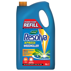 Resolva Xpress Ready to Use Power Pump Glypho Free WeedKiller Refill - 5L