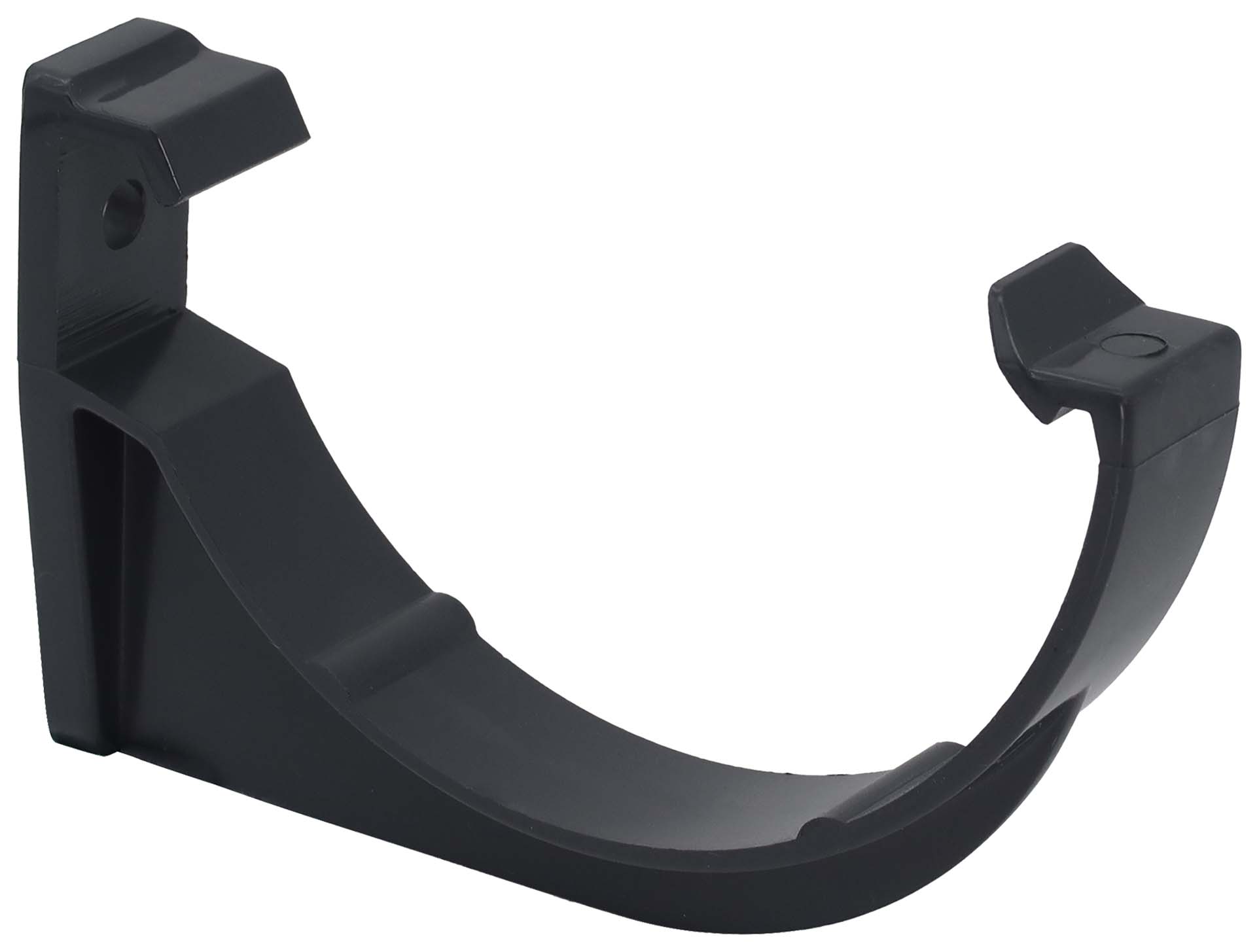 FloPlast 76 mm MiniFlo Gutter Fascia Brackets - Pack of 2 - Anthracite Grey