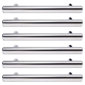 T Bar Brushed Nickel Cabinet Handle - 115mm - Pack of 6