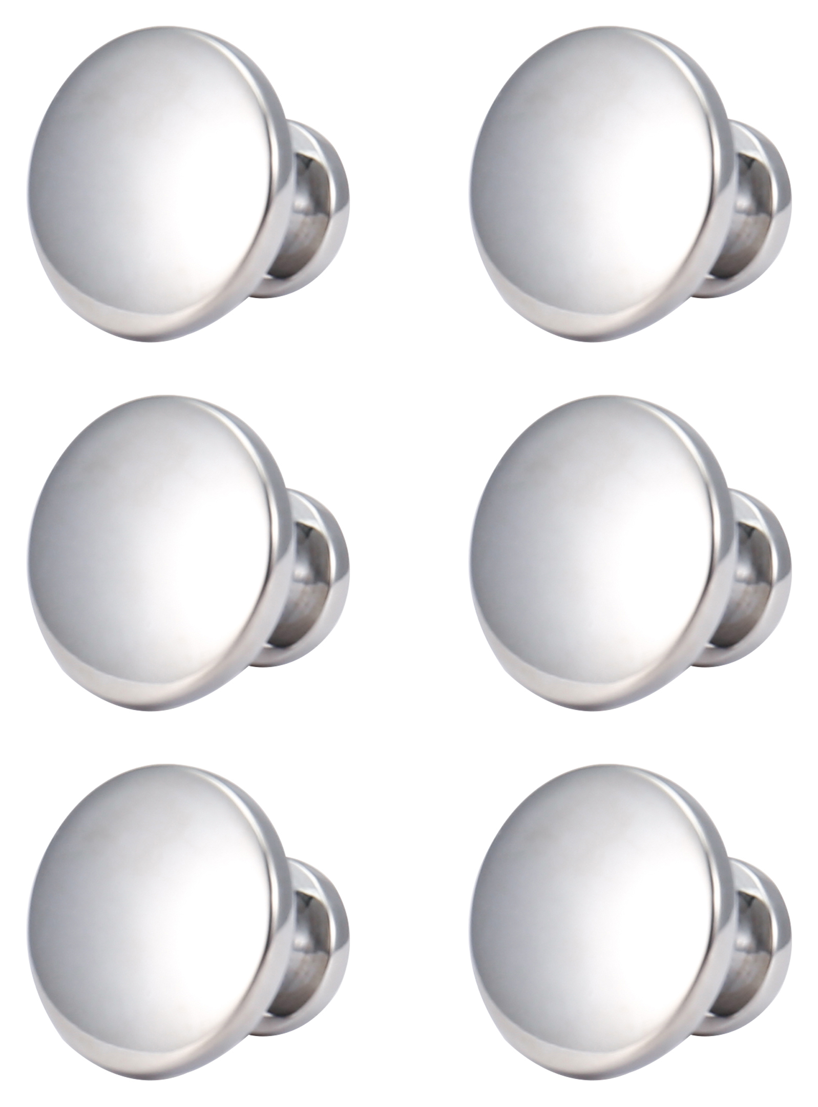 Victorian Polished Chrome Door Knob - 30mm - Pack of 18