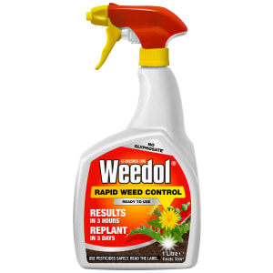 Weedol Ready to Use Rapid Glypho Free Weed Killer - 1L