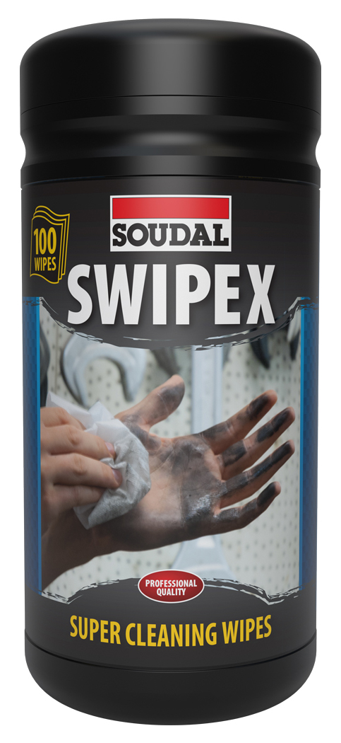 Soudal Swipex Wipes - Pack of 100