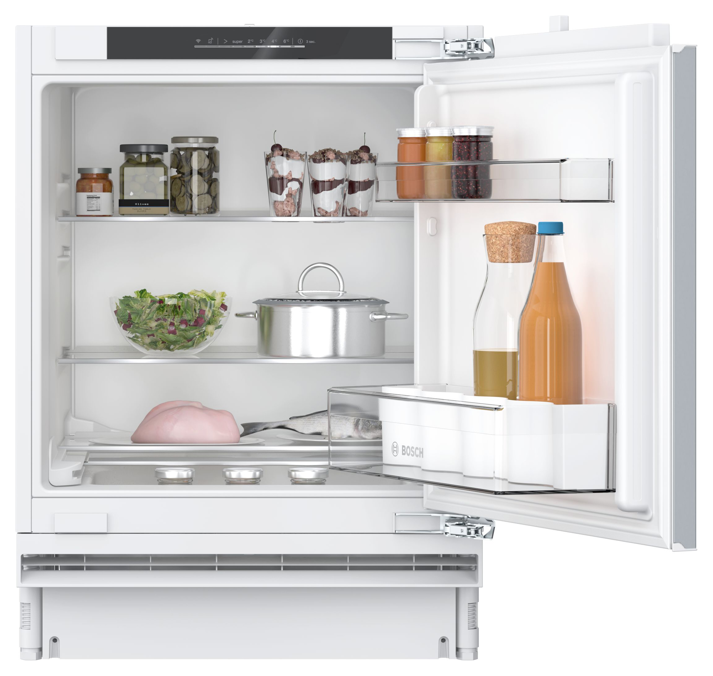 Bosch Series 4 KUR21VFE0G Built Under Fridge - White