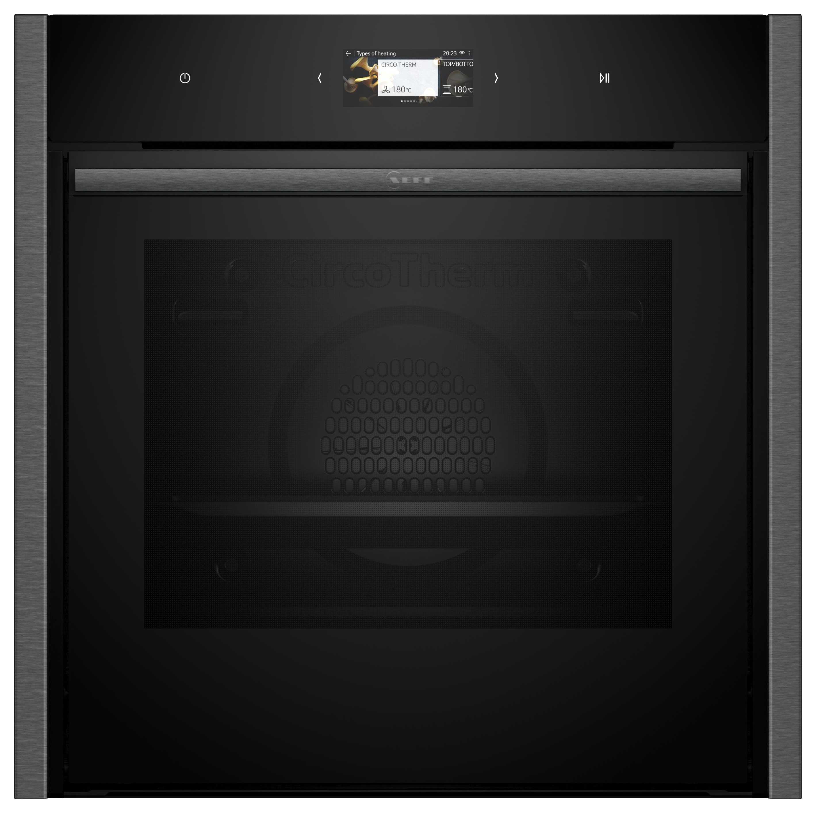 NEFF B64CS51G0B N90 Single Oven with Slide & Hide Door - Graphite Grey