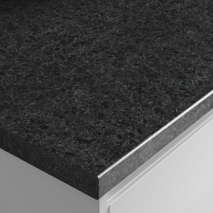 Wickes Laminate Worktop - Midnight Granite - 600 x 38 x 3000mm