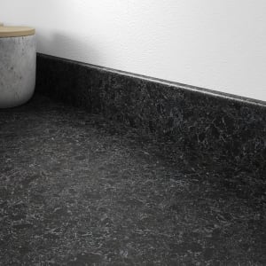 Wickes Laminate Upstand - Midnight Granite - 70 x 12 x 300mm
