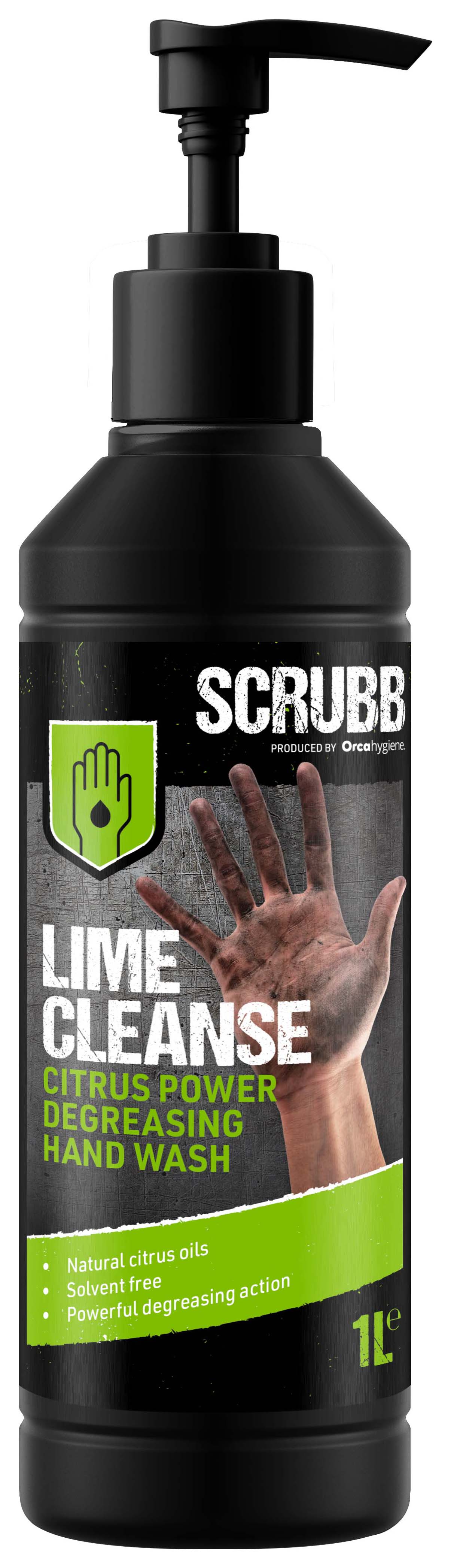 SCRUBB Lime Cleanse Degreasing Hand Wash - 1L