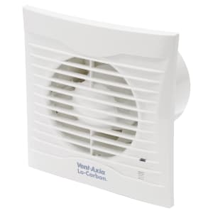 Vent-Axia 441624A Lo-Carbon Silhouette 100B Standard Extractor Fan