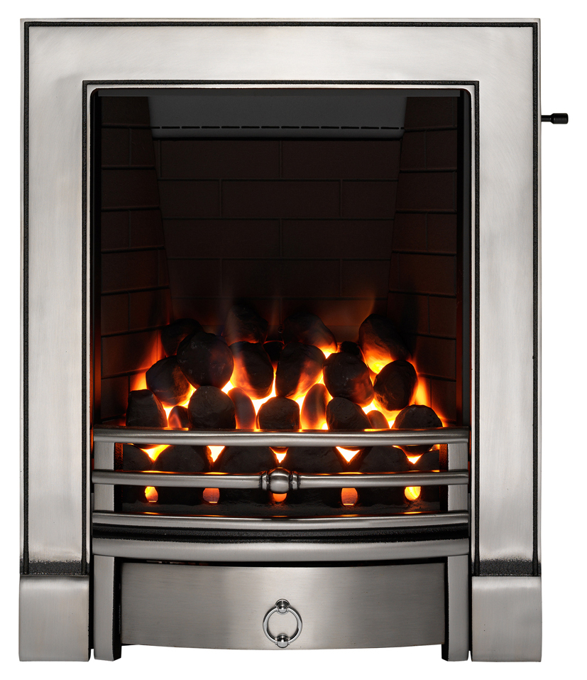 Focal Point Soho Chrome Fingerslide Full Depth Gas Fire