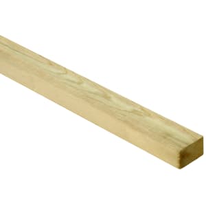 Wickes Treated Sawn Timber - 19 x 38 x 2400mm - Pack of 200