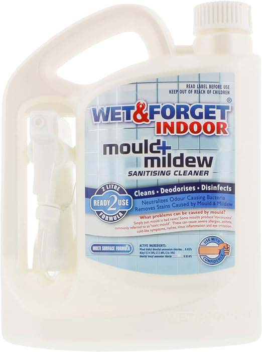 Wet & Forget Mould Lichen & Algae Indoor Remover - 2L