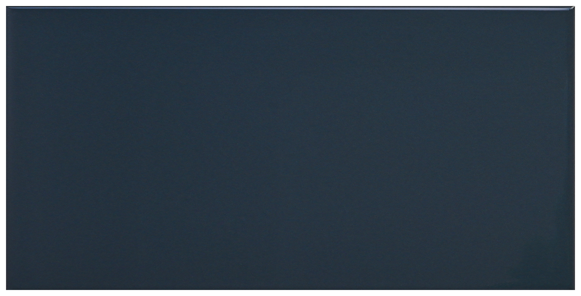 Wickes Cosmopolitan Dark Blue Ceramic Wall Tile - 200 x 100mm - Sample