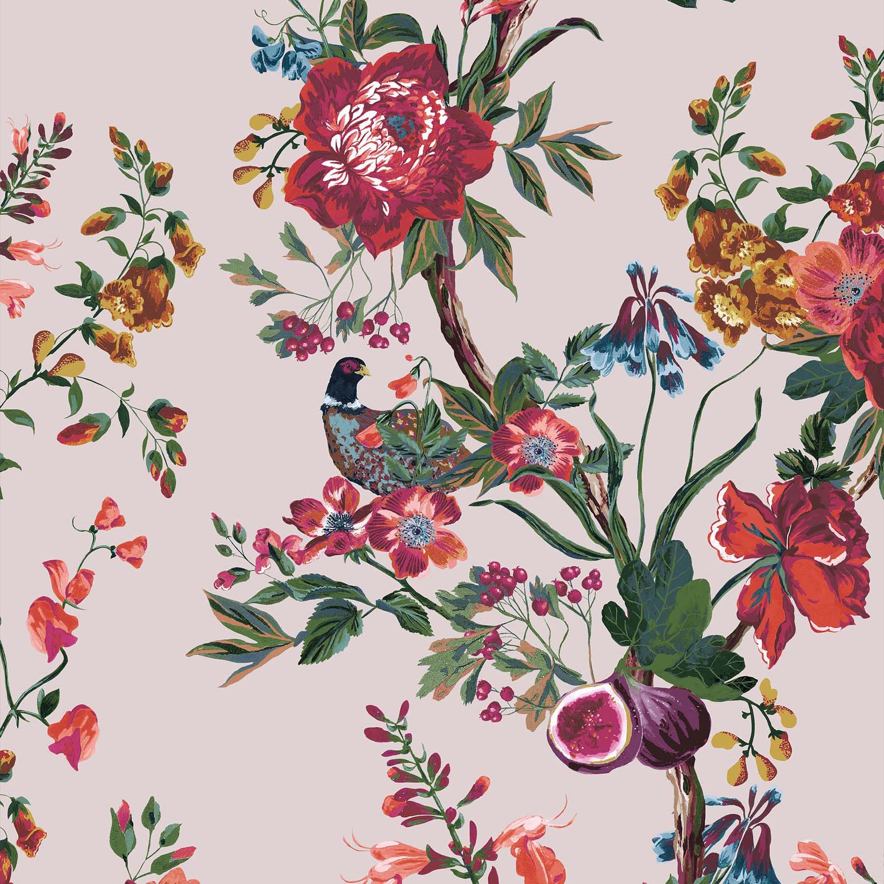 Joules Forest Chinoiserie Antique Crème Wallpaper - 10m