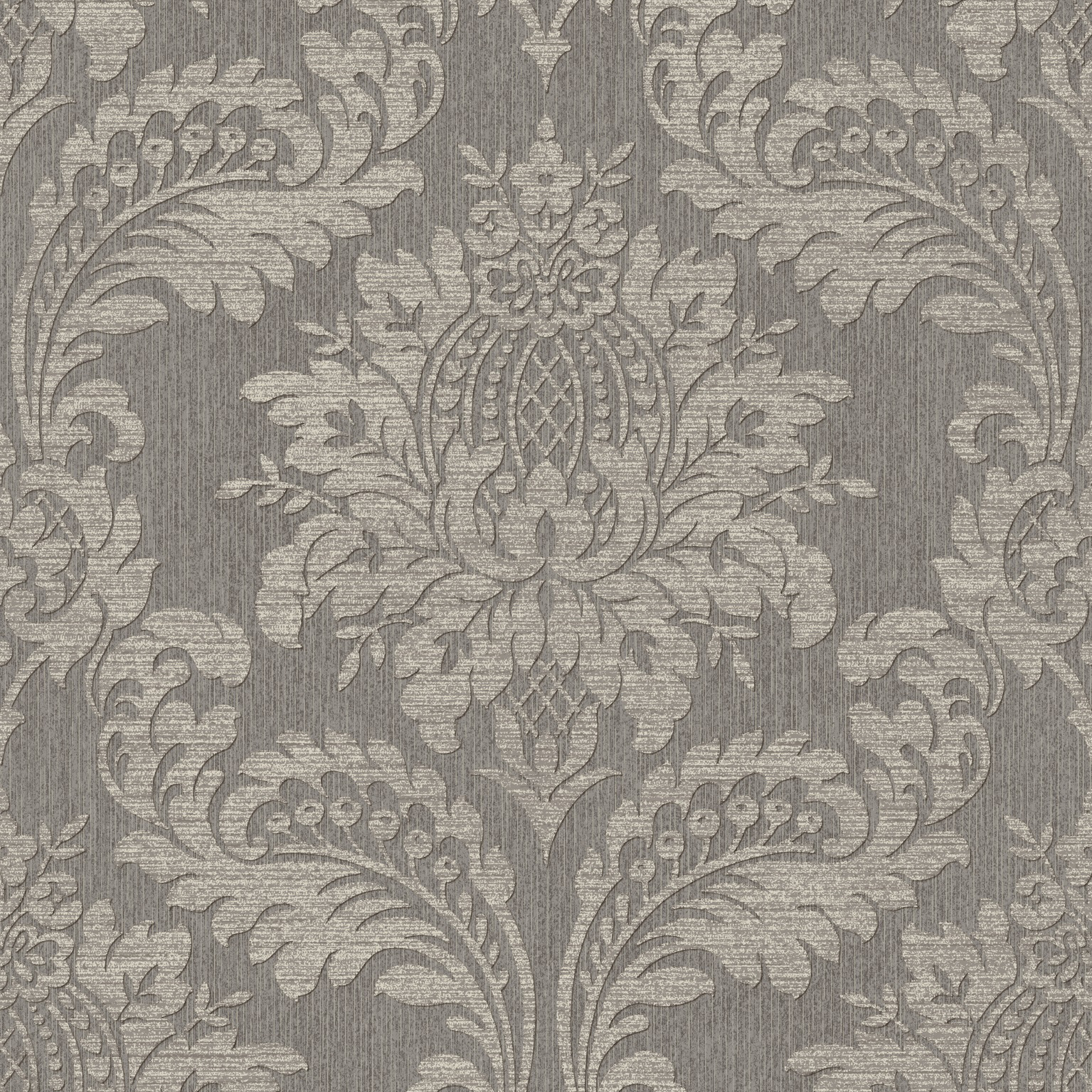 Boutique Archive Damask Taupe Wallpaper - 10m x 52cm